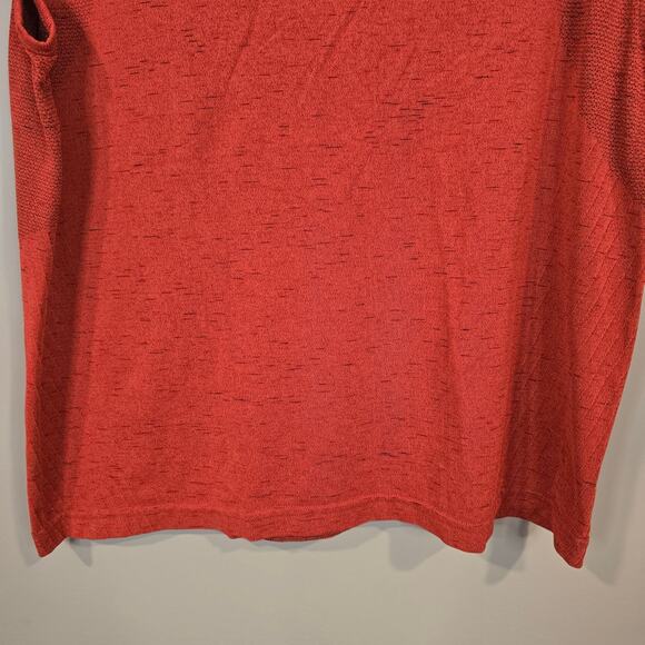 Men's Under Armour HeatGear Red Sleeveless Athletic Top | Size XL - Picture 4 of 8